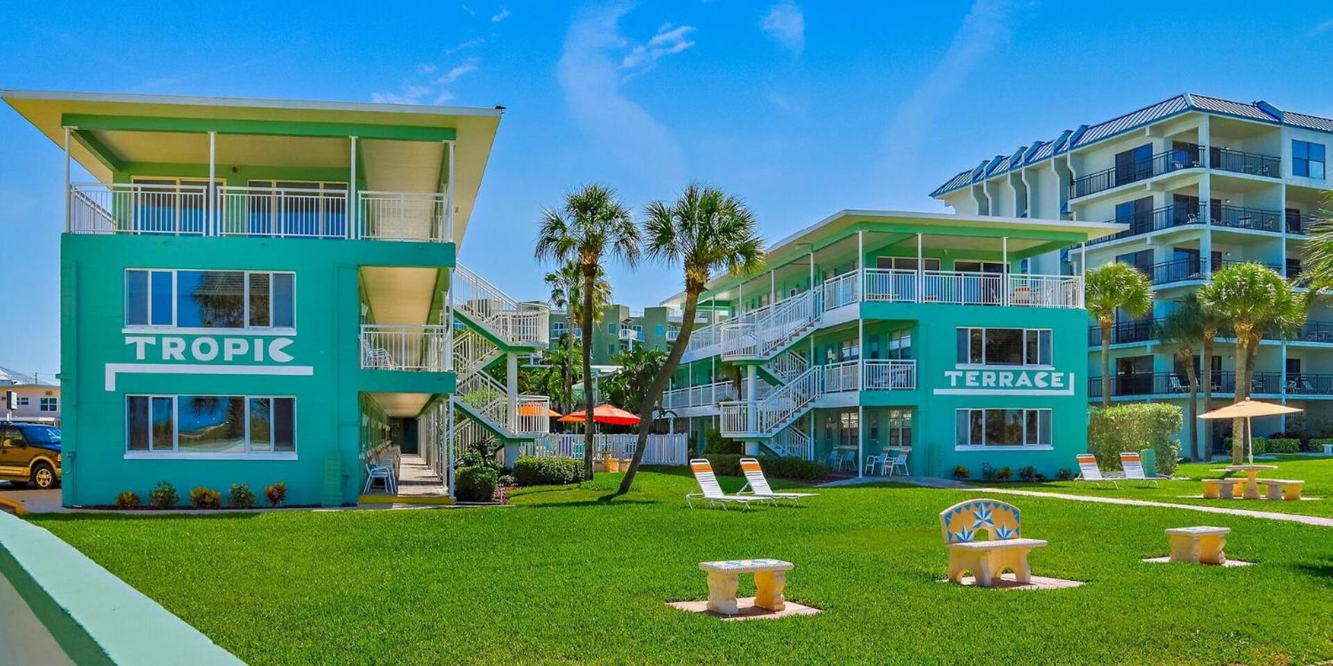 Отель Tropic Terrace Сант Пит Бич Экстерьер фото